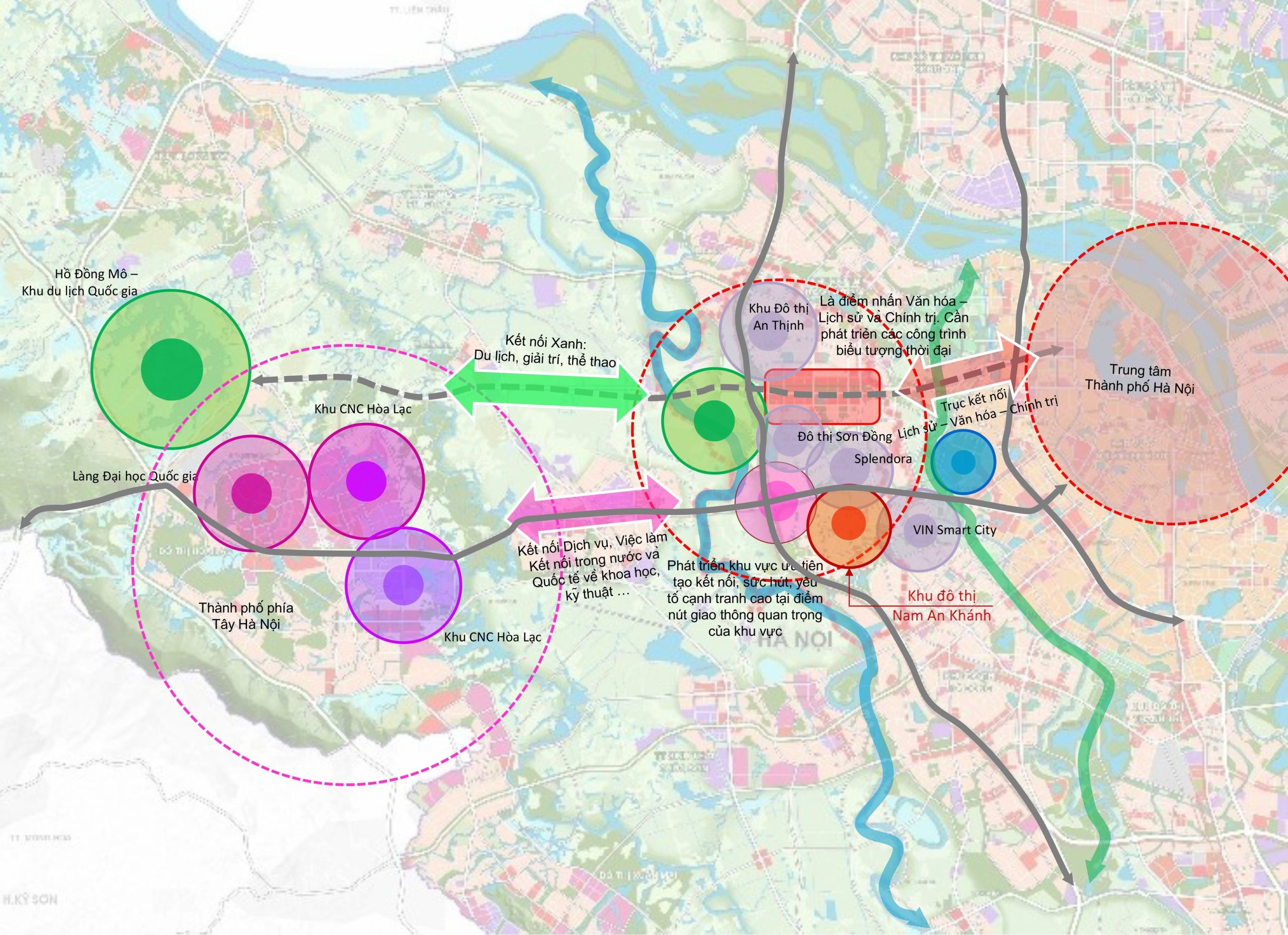 Vị trí Metropoli5 Nam An Khánh